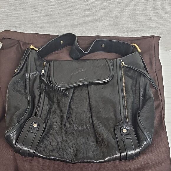KOOBA LEATHER SHOULDER BAG BFPM-05-093 - Picture 1 of 8